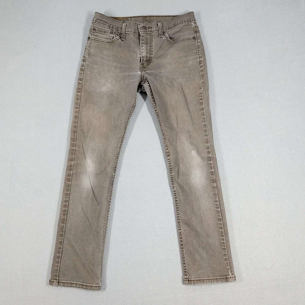 Levi's‎ 511 Jeans Mens 30x30 Brown Slim Fit Stretch Denim Casual Workwear Pants